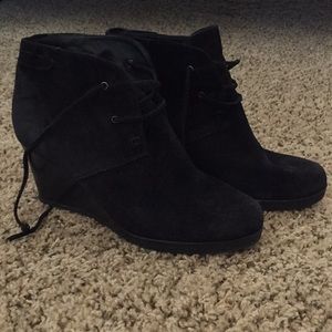 Via Spiga Wedge Booties Sz 9